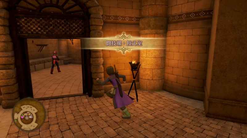 グロッタの町　闘技場・控室