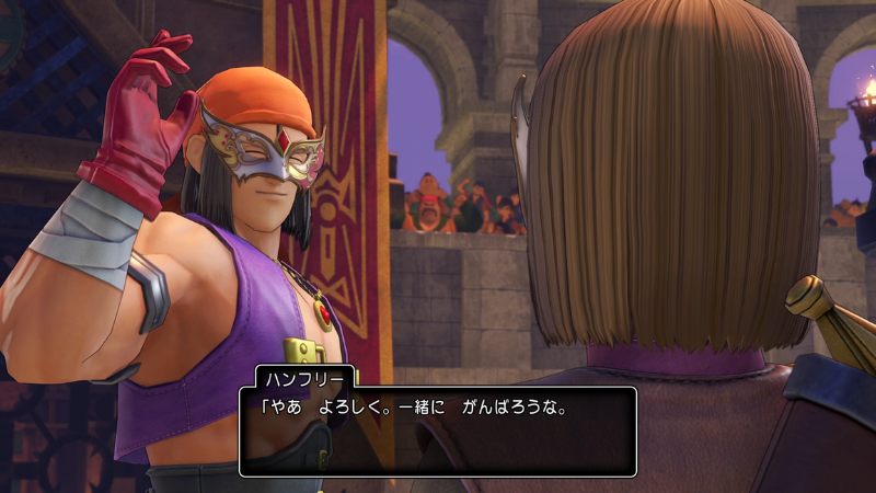ハンフリー「やあ、よろしく。一緒にがんばろうな」