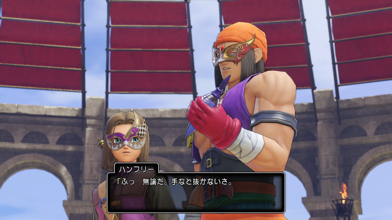 ハンフリー「ふっ、無論だ。
手など抜かないさ」