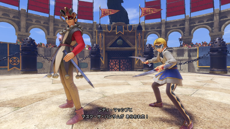 レディ・マッシブとマスク・ザ・ハンサムがあらわれた！