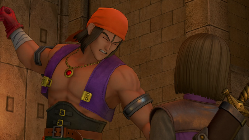 殴りかかろうとするハンフリーさん 殴りかかろうとするハンフリー