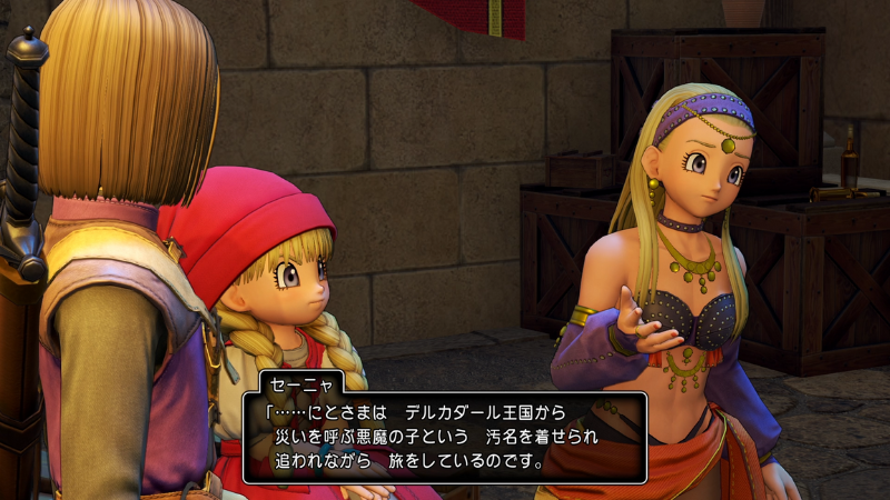 セーニャ「……にとさまは、デルカダール王国から災いを呼ぶ悪魔の子という汚名を着せられ、終われながら旅をしているのです」