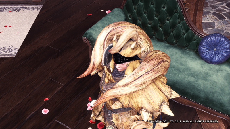 ディアブロ装備α、上から