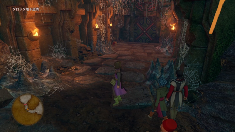 グロッタ地下遺構最奥