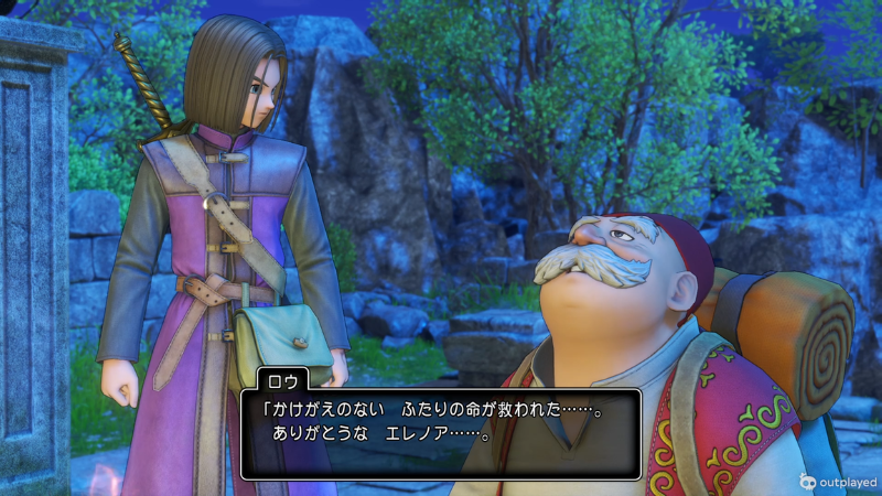 ロウ「かけがえのないふたりの命が救われた……。ありがとうな、エレノア……」