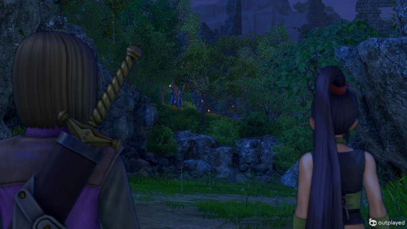 も~ 山道を捜索しているデルカダール兵