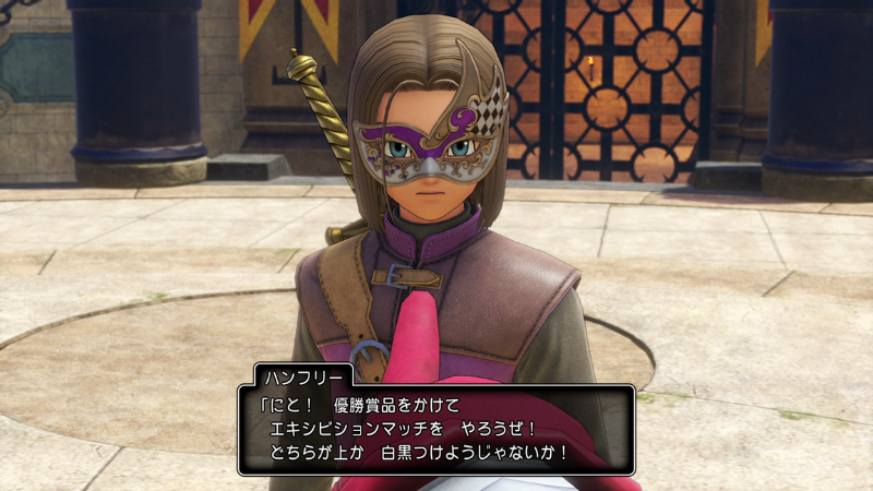 ハンフリー「にと！　優勝賞品をかけて、エキシビションマッチをやろうぜ！
どちらが上か、白黒つけようじゃないか！」